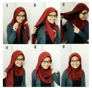 Tutorial Hijab Segi 4 Yang Simple Dan Modis Andela Blog