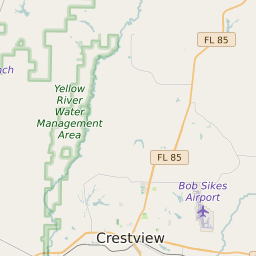 Crestview Fl Zip Code Map Crestview, Florida ZIP Code Map   Updated September 2020