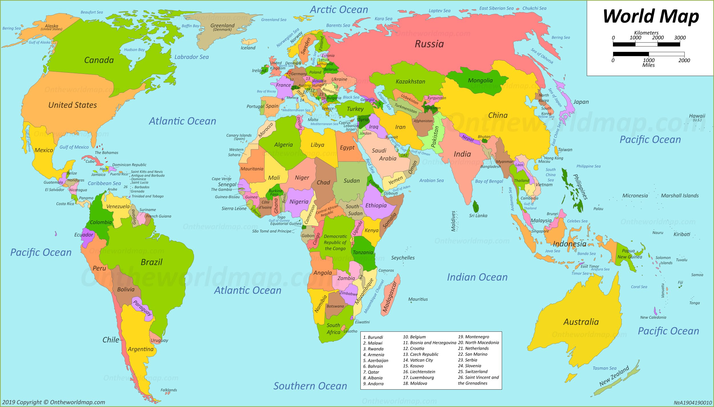 images of world map World Maps Maps Of All Countries Cities And Regions Of The World images of world map