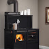 Amish Wood Cook Stoves - Homesteading Wife: Wood Burning Cook Stove : The model 520 is a wood and coal burning cooking and heating range built to quality amish standards with 18 gauge plate steel stove body, and 1/4 thick cooktop with a reinforced steel frame.