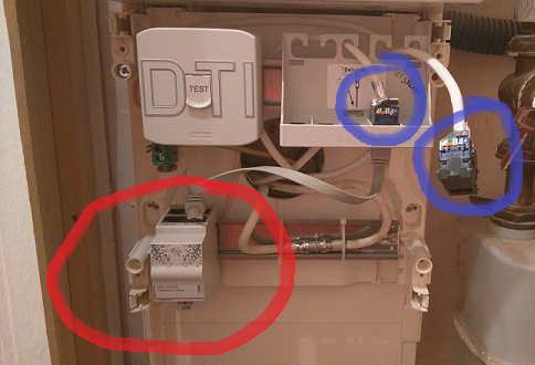 Installation fibre appartement par prise téléphone
