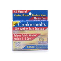 Cankermelts Time-ReleaseSelf-Adhering Medicated Discs, Mild Flavor, 36-Count Boxes