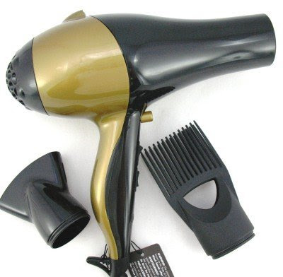Belson Gold-N-Hot Dryer Ionic with Tourmaline 1875 watts