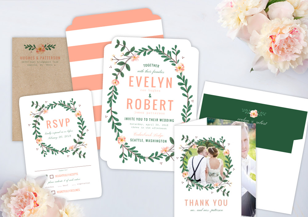 Wedding Invitation Packages by Wedding Paperie