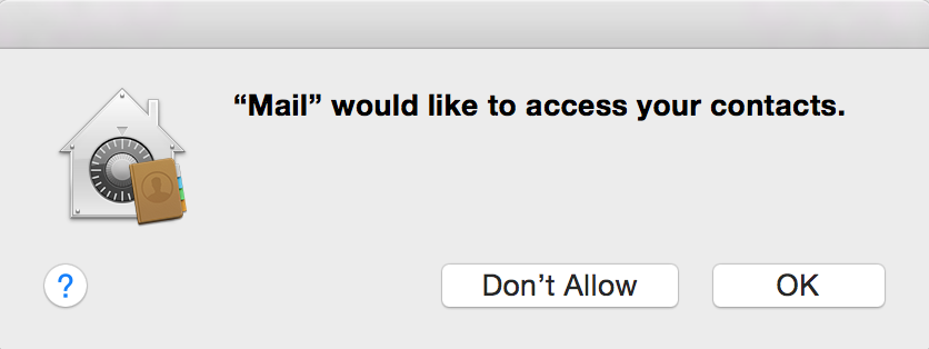 Annoying dialog box