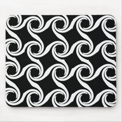 black and white patterns. Black and White Swirl Pattern