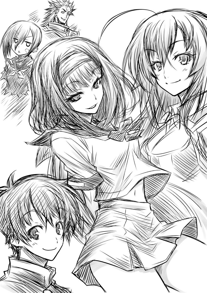 めだか 安心院さん 球磨川も めだかボックス 作画担当の暁月先生のイラストにファン大興奮 にじめん