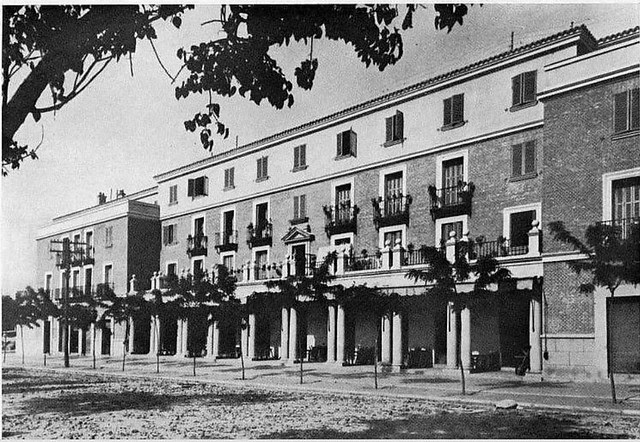 Avenida de la Reconquista. Finales de los años 40