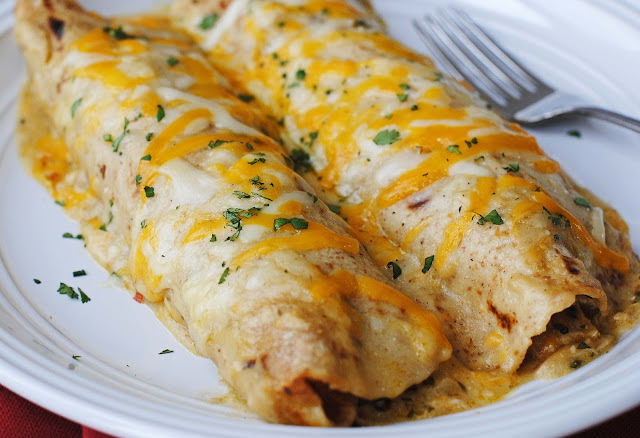 recipe enchilada baked Dishmaps Chicken â Green Chili Recipe Enchiladas
