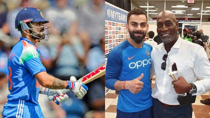 Kohli equals Viv Richards with another ODI half-century against England