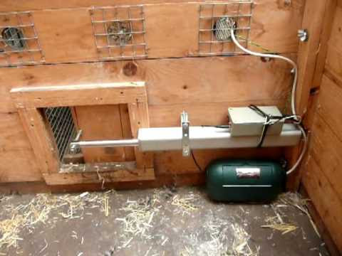 Automatic Chicken Coop Door Opener