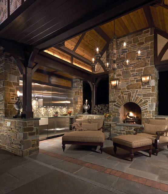 Outdoor Living Room - traditional - patio - philadelphia - by ...