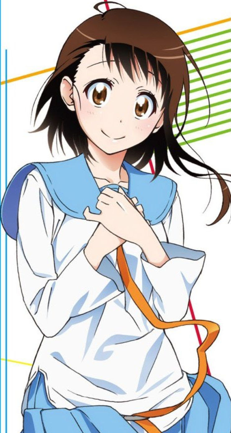 ニセコイ Iphone壁紙 画像 2 小野寺小咲 Iphone5壁紙 744 1392 Ios7用 他 アニメ壁紙ネット Pc Android Iphone壁紙 画像