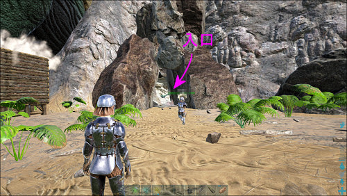 Ark 洞窟探検 ボス戦準備 Reject4