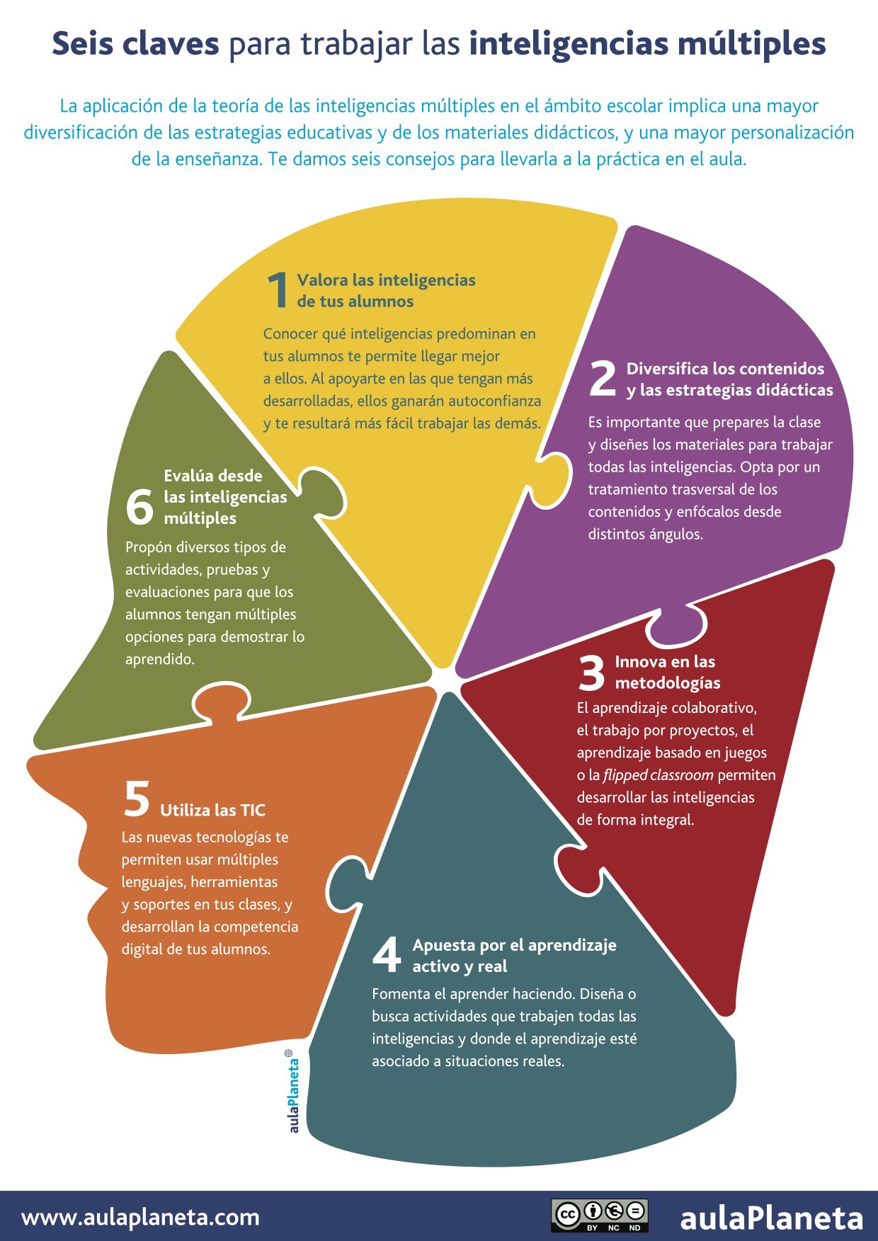 6 claves para trabajar con Inteligencias Múltiples en el aula
