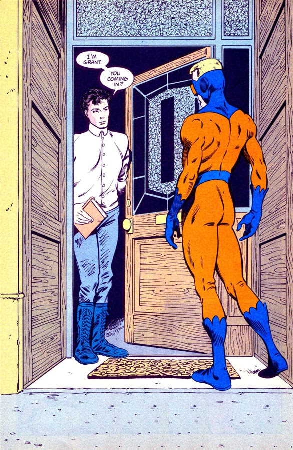 'Hi, Grant. Have you ever considered the advantages of owning a really fine set of encyclopedias?'