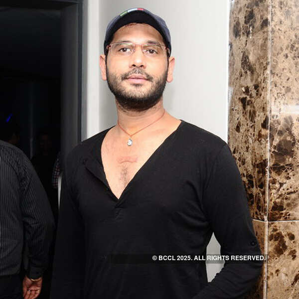 DJ Rummy during the launch party of Akhil's debut album 'Angrezi Desi', held at Shroom, The Crescent Mall, Mehrauli, on March 21, 2013.