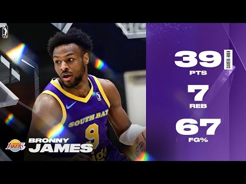 Bronny James ERUPTS For Career-High 39 PTS On 67% FG In Lakers Win Over Warriors