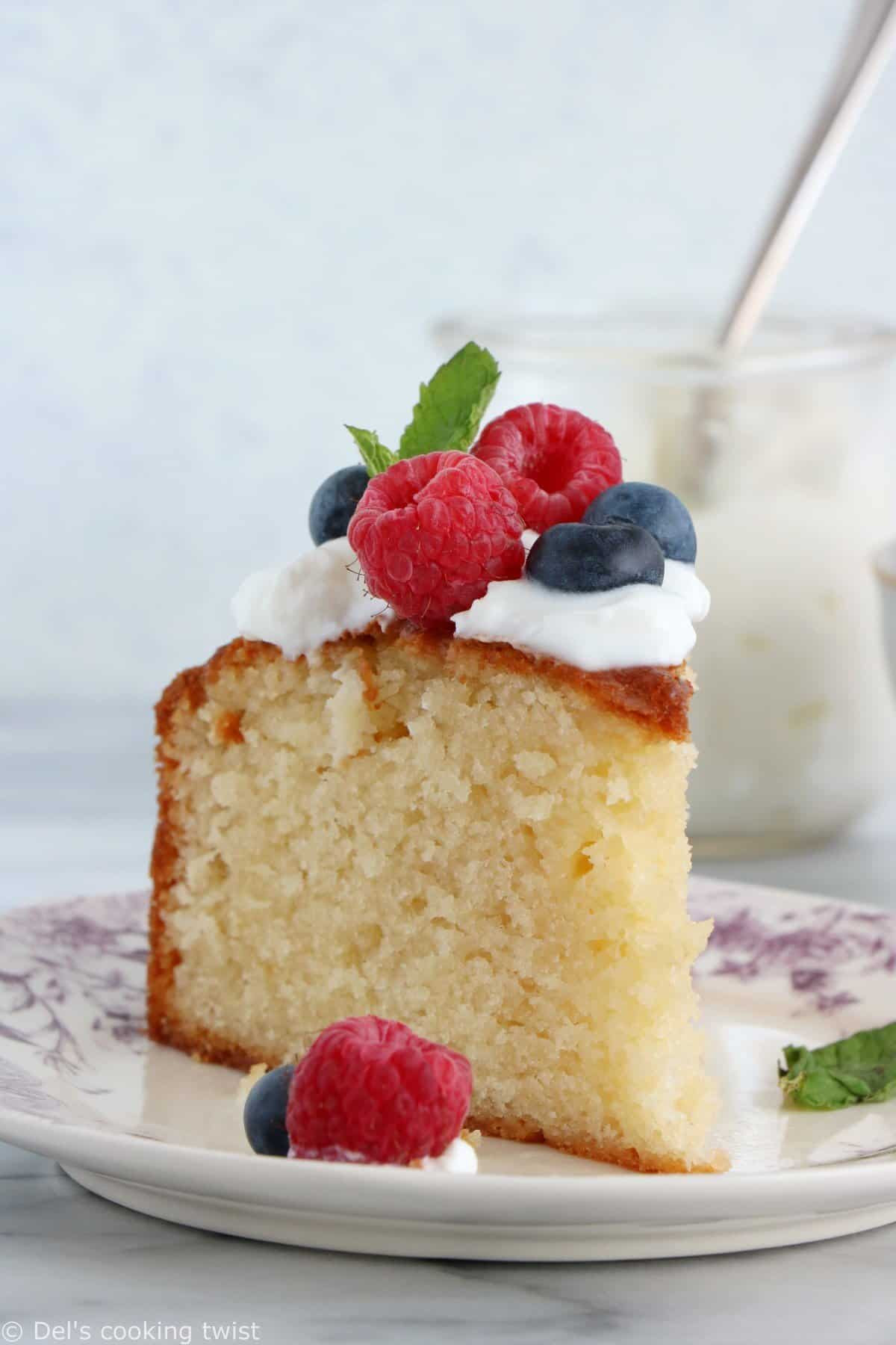 French Gateau Au Yaourt A No Measure Cake Del S Cooking Twist