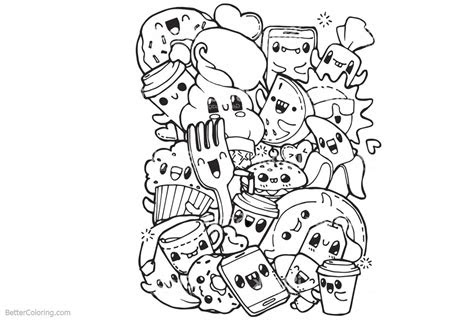 There are numerous types of food items, such as fruits, vegetables, . cute food coloring pages clipart free printable coloring pages