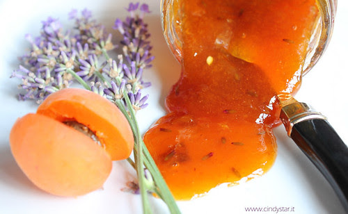 confettura albicocche lavanda