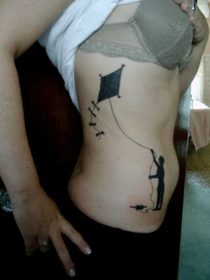 Mandy got a new tattoo in memory of Kyle. When they drew pictures together, 