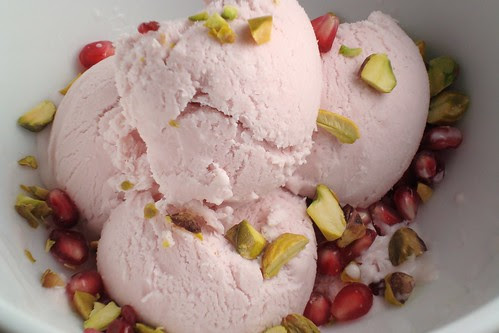 Pomegranate Ice Cream