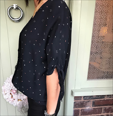 My Midlife Fashion, The womens society boutique, ida by donna ida rizzo blackest skinny jeans, second female semi shirt black, zara leather biker jacket, felt fedora hat, chloe susanna boots