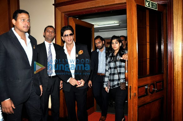 Shahrukh Khan unveils the show Living with KKR on Discovery
