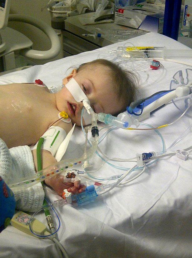 Teagan Jones in hospital
