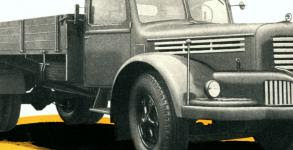 Flatbed no design até 1954 do lado direito.