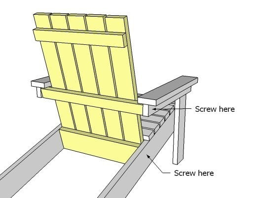 Ana White How to Build a Super Easy Little Adirondack 