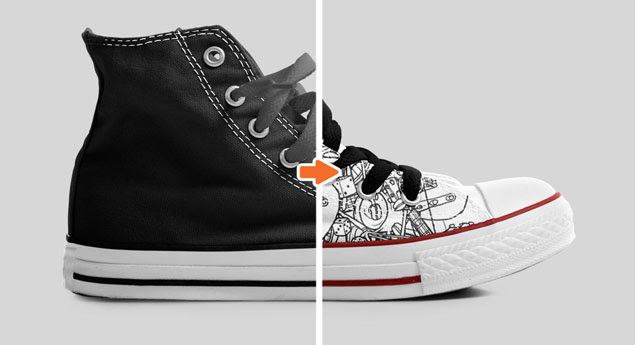 Download Shoe Mockup Template Pack, Volume 1