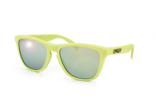 Oakley Frogskins Summit Collection Adult Special Editions Authentic Sunglasses - Aspen Green/Emerald Iridium / One Size Fits All