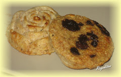 BOLLITOS DE NARANJA Y CACAO (con salvado de avena)