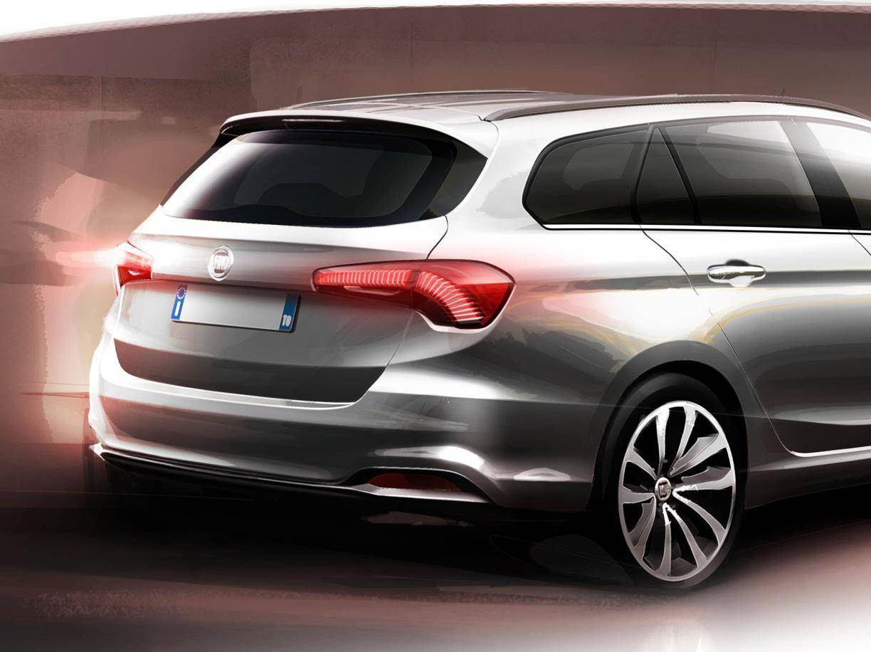 El Fiat Tipo SW ya tiene boceto oficial