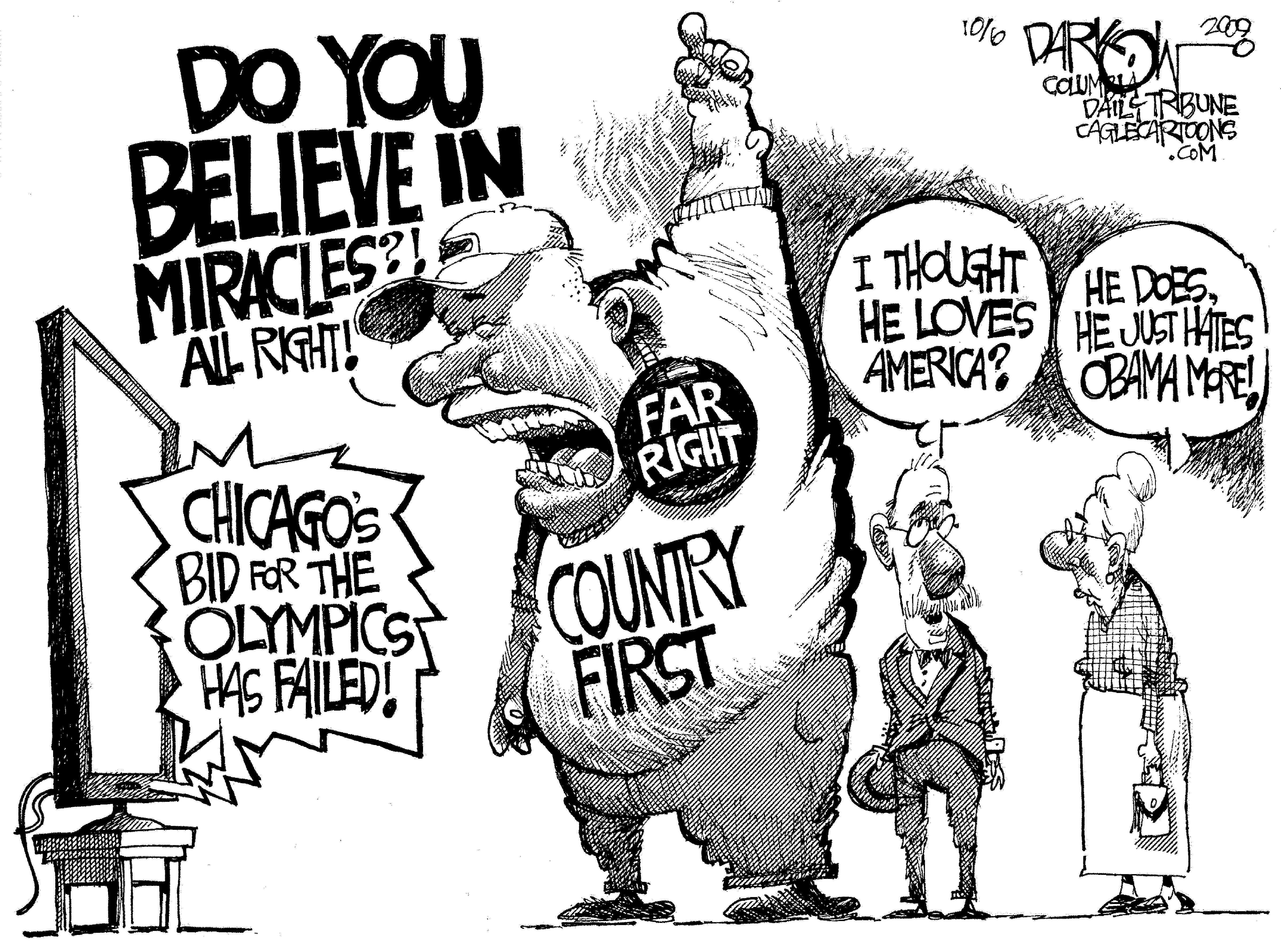 Cartoon by Larry Wright