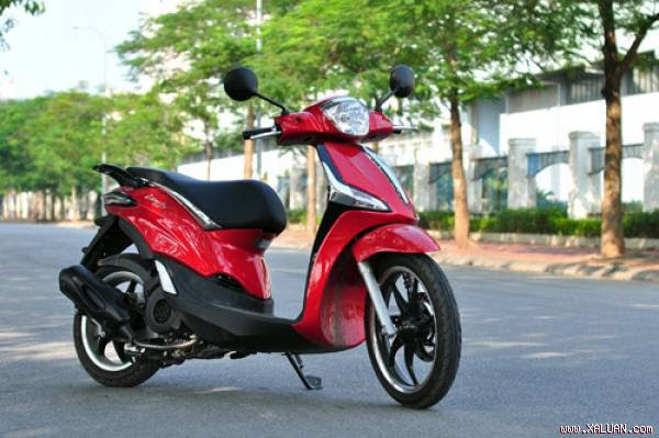 Piaggio Liberty ABS gặp vấn đề ở phần khung xe