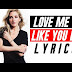 Love Me Like You Do New English Song Lyrics Ellie Goulding 