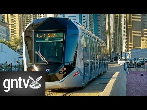 The new Dubai Tram rolls out to the public