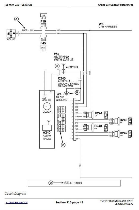 John Deere Tractor Radio Wiring Diagram - Wiring Diagram Schemas