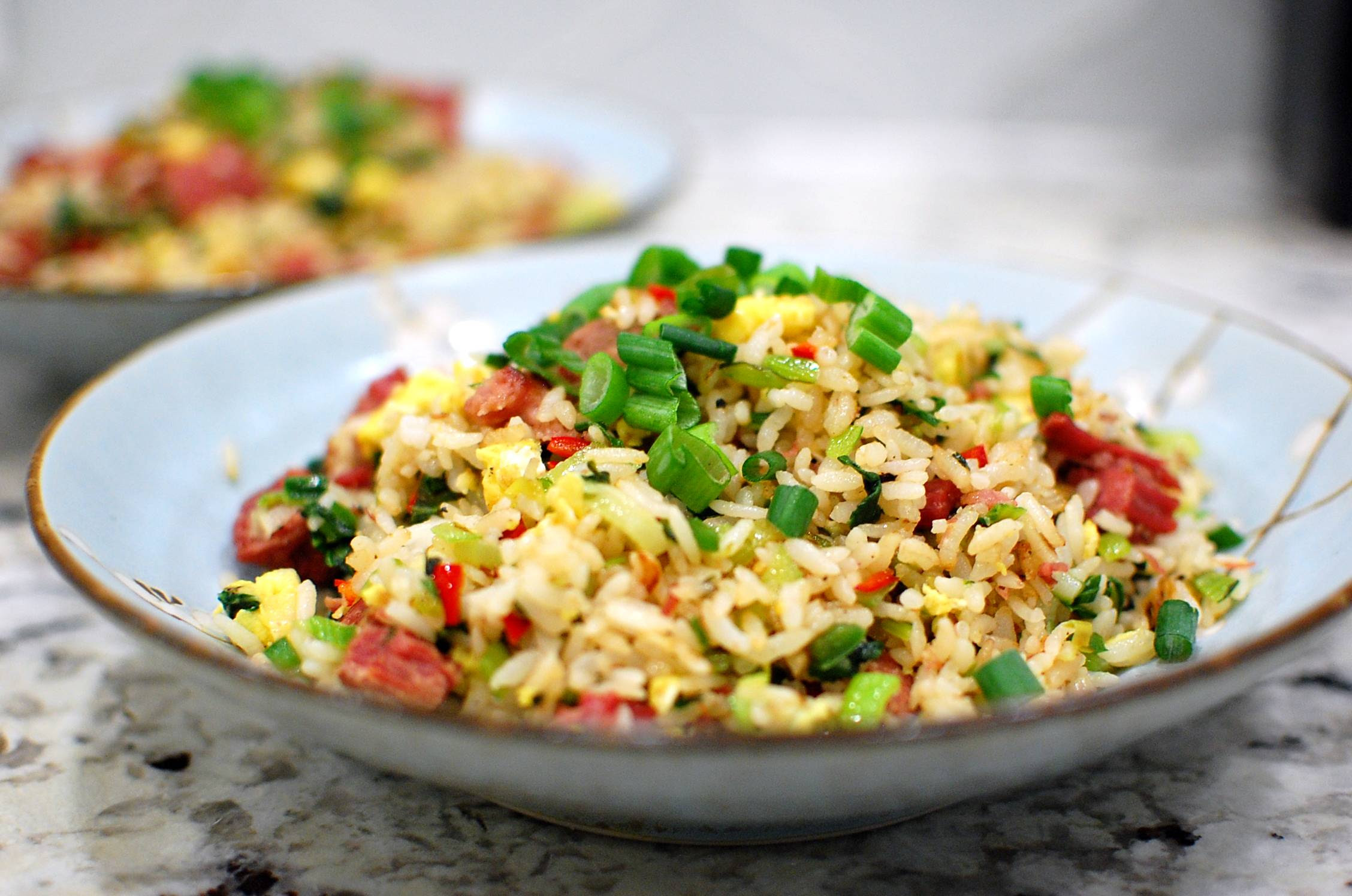 Corned Beef Fried Rice (what to do with leftover corned 