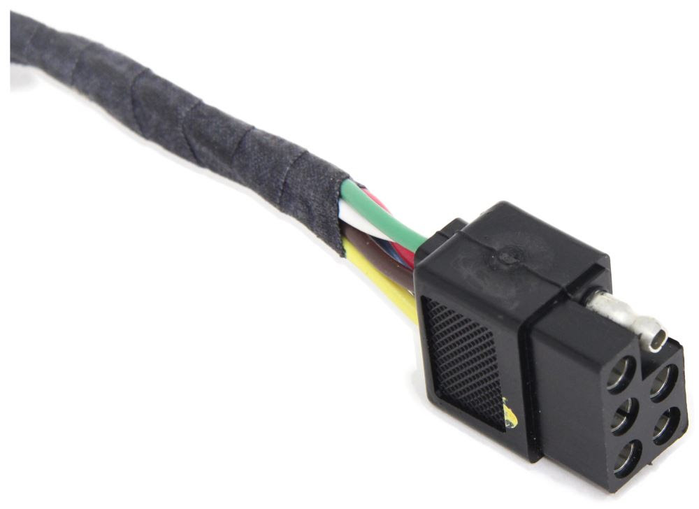 Hopkins Trailer Connector Adapter - 6-Pole Round to 6-Pole ...