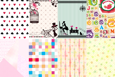 かわいい背景素材追加 株式会社ゲイトウェブ