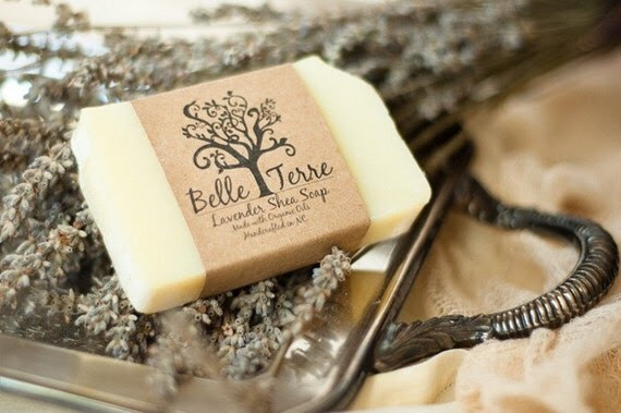 Lavender Shea All Natural Vegan Handcrafted Soap