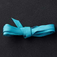 Island Indigo 1/4" Cotton Ribbon