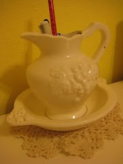 Bowl and pitcher