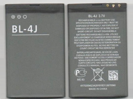 4.4WH 3.7V BL-4J Batterie