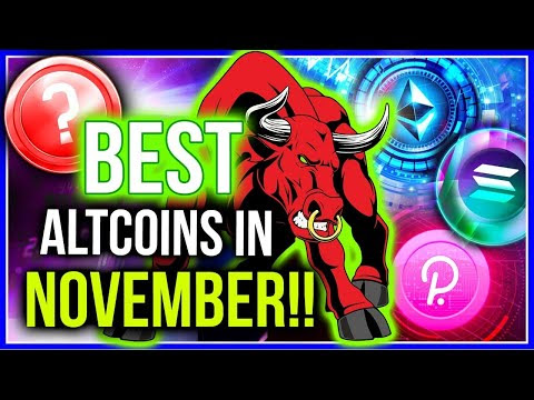 BEST ALTCOINS TO BUY FOR THE MONTH OF NOVEMBER 2021!! (THEY WILL 10X)