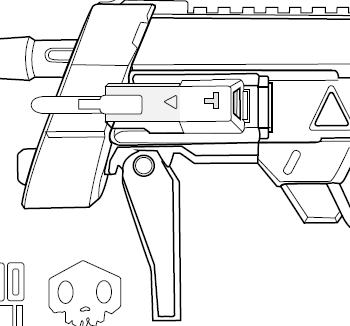 OW - Sombra - PDF Gun Blueprint Download on Storenvy